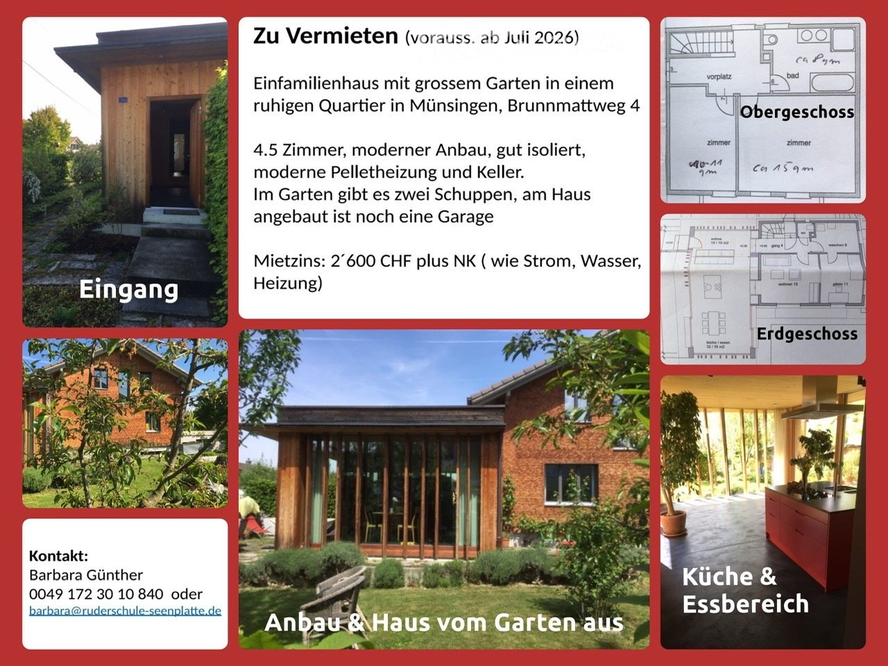 {"visible_features": ["Garage", "Garden / Outdoor Area"], "type": "House", "objects": [], "description": "Single-family house with a large garden, modern extension, well-insulated, modern pellet heating, and basement. Two sheds in the garden, garage attac