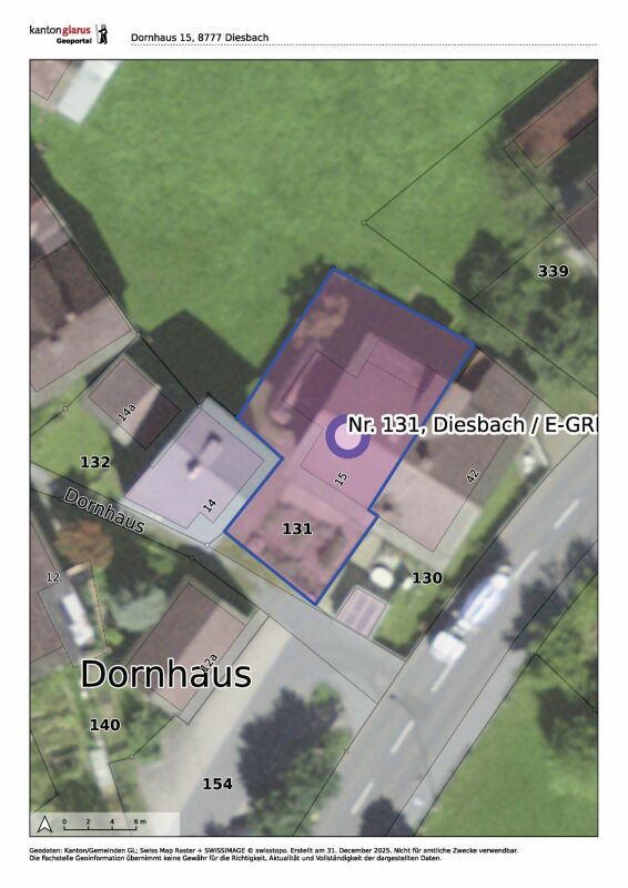 Immobilie in Diesbach Gl - Traumhaftes Doppeleinfamilienhaus an wunderschöner und ruhiger Lage in Diesbach GL - Bild 19