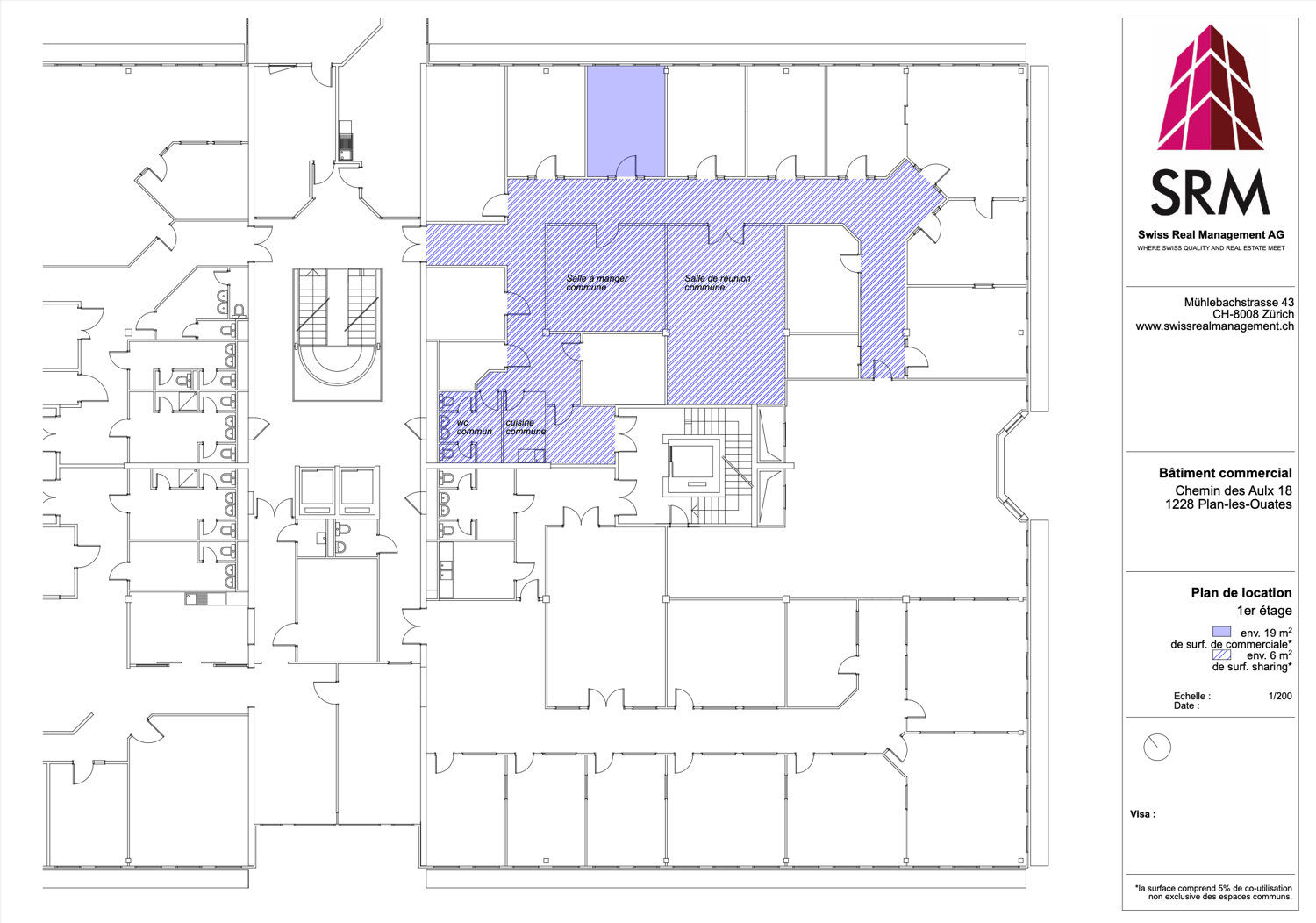Dining room, kitchen, 2 bedrooms, 2 bathrooms, common areas