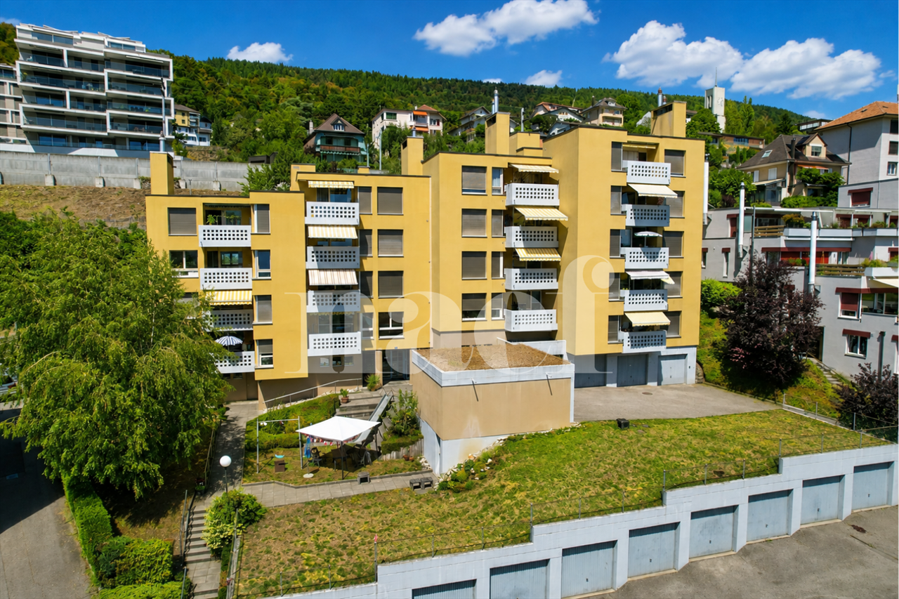Immobilie in Neuchâtel - Appartement de 4.5 pièces avec vue sur le lac - Bild 9
