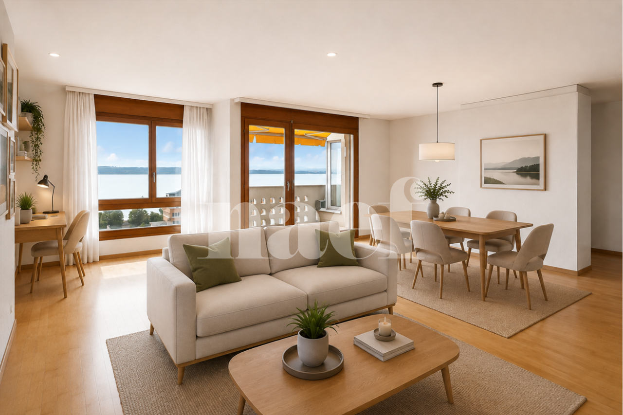 Immobilie in Neuchâtel - Appartement de 4.5 pièces avec vue sur le lac - Bild 2